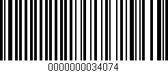 Código de barras (EAN, GTIN, SKU, ISBN): '0000000034074'
