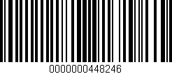 Código de barras (EAN, GTIN, SKU, ISBN): '0000000448246'