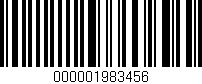 Código de barras (EAN, GTIN, SKU, ISBN): '000001983456'