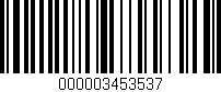 Código de barras (EAN, GTIN, SKU, ISBN): '000003453537'