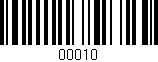 Código de barras (EAN, GTIN, SKU, ISBN): '00010'