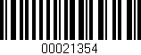 Código de barras (EAN, GTIN, SKU, ISBN): '00021354'