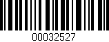 Código de barras (EAN, GTIN, SKU, ISBN): '00032527'