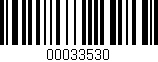 Código de barras (EAN, GTIN, SKU, ISBN): '00033530'