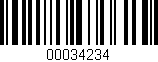 Código de barras (EAN, GTIN, SKU, ISBN): '00034234'
