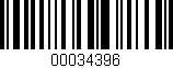 Código de barras (EAN, GTIN, SKU, ISBN): '00034396'