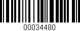 Código de barras (EAN, GTIN, SKU, ISBN): '00034480'