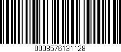 Código de barras (EAN, GTIN, SKU, ISBN): '0008576131128'