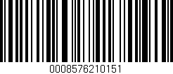 Código de barras (EAN, GTIN, SKU, ISBN): '0008576210151'