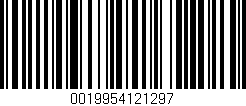 Código de barras (EAN, GTIN, SKU, ISBN): '0019954121297'