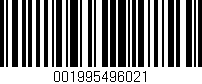 Código de barras (EAN, GTIN, SKU, ISBN): '001995496021'