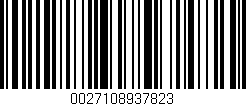 Código de barras (EAN, GTIN, SKU, ISBN): '0027108937823'
