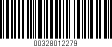 Código de barras (EAN, GTIN, SKU, ISBN): '00328012279'