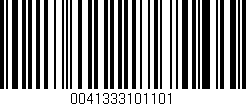 Código de barras (EAN, GTIN, SKU, ISBN): '0041333101101'