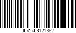 Código de barras (EAN, GTIN, SKU, ISBN): '0042406121682'
