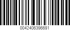 Código de barras (EAN, GTIN, SKU, ISBN): '0042406396691'