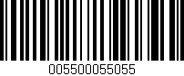 Código de barras (EAN, GTIN, SKU, ISBN): '005500055055'