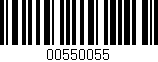 Código de barras (EAN, GTIN, SKU, ISBN): '00550055'