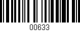 Código de barras (EAN, GTIN, SKU, ISBN): '00633'