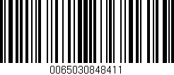 Código de barras (EAN, GTIN, SKU, ISBN): '0065030848411'