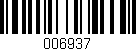 Código de barras (EAN, GTIN, SKU, ISBN): '006937'