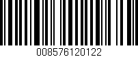 Código de barras (EAN, GTIN, SKU, ISBN): '008576120122'
