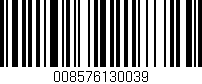 Código de barras (EAN, GTIN, SKU, ISBN): '008576130039'