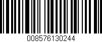 Código de barras (EAN, GTIN, SKU, ISBN): '008576130244'