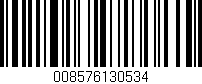 Código de barras (EAN, GTIN, SKU, ISBN): '008576130534'