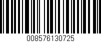 Código de barras (EAN, GTIN, SKU, ISBN): '008576130725'