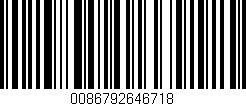 Código de barras (EAN, GTIN, SKU, ISBN): '0086792646718'
