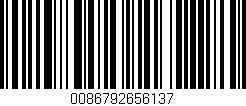 Código de barras (EAN, GTIN, SKU, ISBN): '0086792656137'