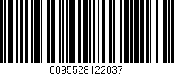 Código de barras (EAN, GTIN, SKU, ISBN): '0095528122037'