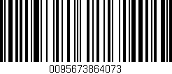 Código de barras (EAN, GTIN, SKU, ISBN): '0095673864073'