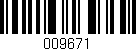 Código de barras (EAN, GTIN, SKU, ISBN): '009671'