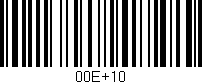Código de barras (EAN, GTIN, SKU, ISBN): '00E+10'