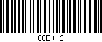 Código de barras (EAN, GTIN, SKU, ISBN): '00E+12'