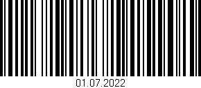 Código de barras (EAN, GTIN, SKU, ISBN): '01.07.2022'