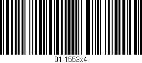 Código de barras (EAN, GTIN, SKU, ISBN): '01.1553x4'