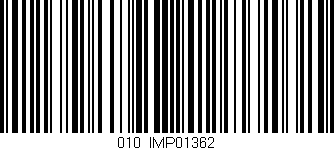 Código de barras (EAN, GTIN, SKU, ISBN): '010/IMP01362'