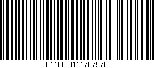 Código de barras (EAN, GTIN, SKU, ISBN): '01100-0111707570'