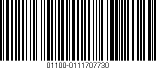 Código de barras (EAN, GTIN, SKU, ISBN): '01100-0111707730'