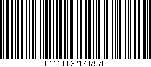 Código de barras (EAN, GTIN, SKU, ISBN): '01110-0321707570'