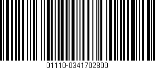 Código de barras (EAN, GTIN, SKU, ISBN): '01110-0341702800'
