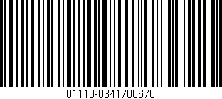 Código de barras (EAN, GTIN, SKU, ISBN): '01110-0341706670'