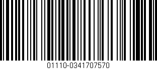 Código de barras (EAN, GTIN, SKU, ISBN): '01110-0341707570'