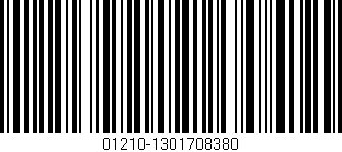Código de barras (EAN, GTIN, SKU, ISBN): '01210-1301708380'