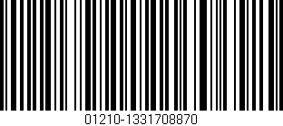 Código de barras (EAN, GTIN, SKU, ISBN): '01210-1331708870'