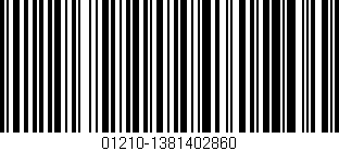 Código de barras (EAN, GTIN, SKU, ISBN): '01210-1381402860'