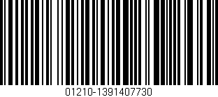 Código de barras (EAN, GTIN, SKU, ISBN): '01210-1391407730'